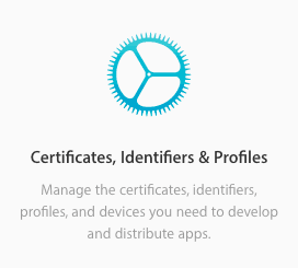 iOS distribution certificate
